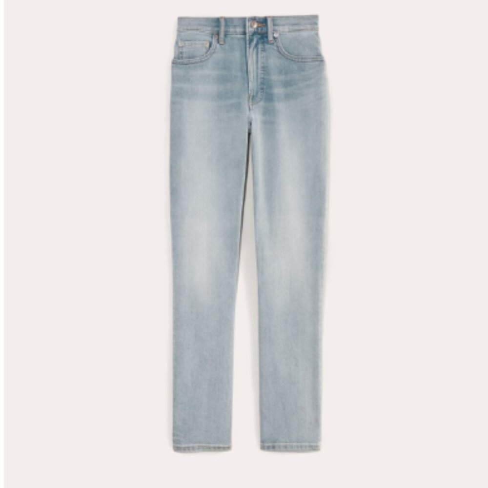 Everlane Curvy ’90s Cheeky Jean Cropped Size 28 Light Sky